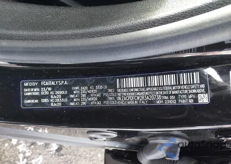 2024 Dodge Hornet R/T from USA, damaged, VIN ZACPDFCW2R3A20738